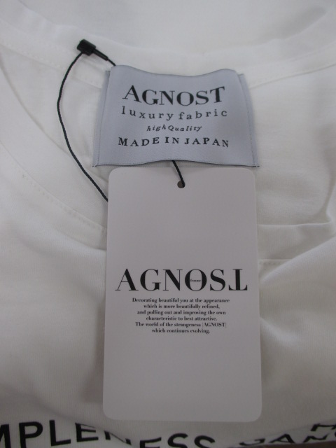 アグノスト AGNOSTグラデーションロゴT-SHIRT_e0076692_15561028.jpg