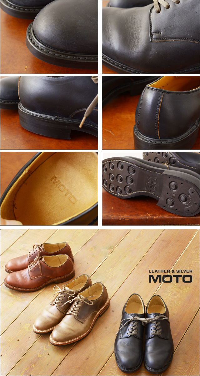 moto leather＆silver[モトレザー] Plane Toe Oxford Shoes [DAINITE SOLE ]【2111】MEN\'S_f0051306_17234307.jpg