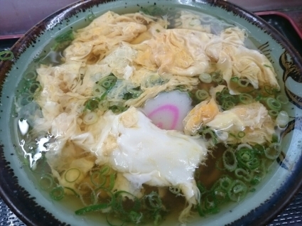 河内うどん 玉子とじそば¥350@近鉄八尾_b0042308_08281538.jpg