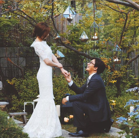 ーー今日は、ヨン様!の、結婚式~!ーー_d0060693_17303123.jpg