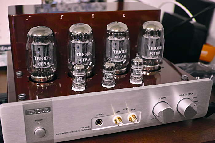 TRIODE（トライオード） TRV-88SE 導入 ～真空管アンプを中心に「old fashioned  ＆contemporary」なオーディオシステムの構築～ : しゃしん三昧 ～趣味カメラ、レクサス、着物の日々～