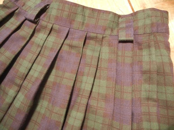 BRIGGS CHECK LONG SKIRT MADE IN USA --From Sarah--_c0333053_13102016.jpg