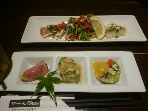 誕生祝いdinner ダイニングかもめ Hammy ハミィ のきまぐれ日記