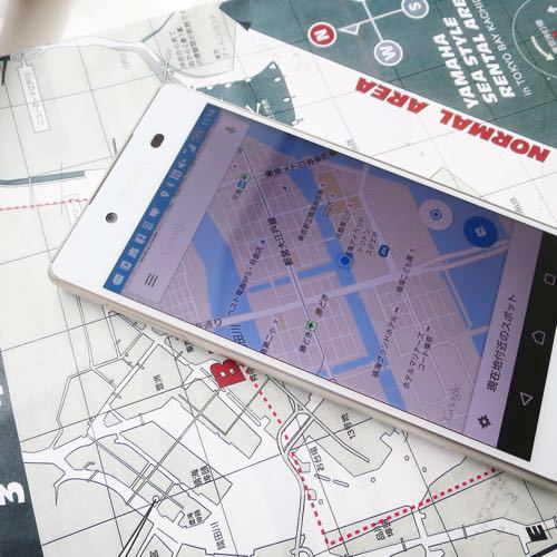 ボートに乗りながらGPS_c0060143_15484113.jpg