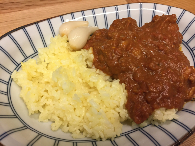 2015.7.29（水）イカの照り焼き弁当と、本格的なバターチキンカレー_c0319143_10113936.jpg