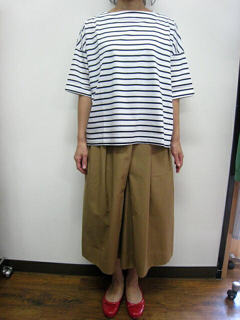 ｃｌｏｃｈｅ （ クロッシェ ）　タックガウチョパンツ  ＢＥＩＧＥ　_a0089359_11354851.jpg