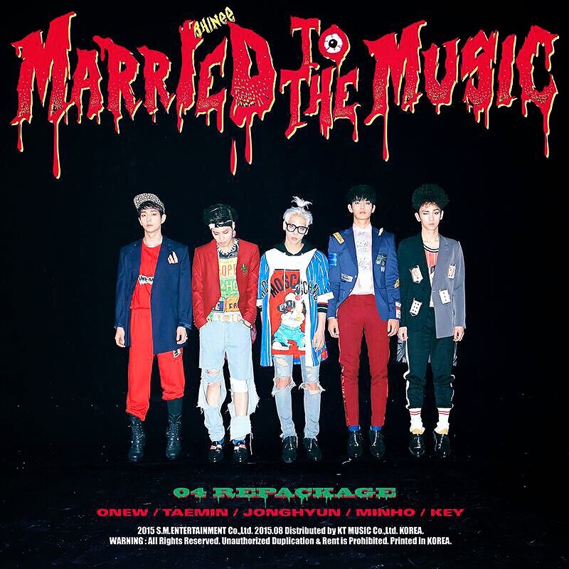 Image result for married to the music shinee album cover