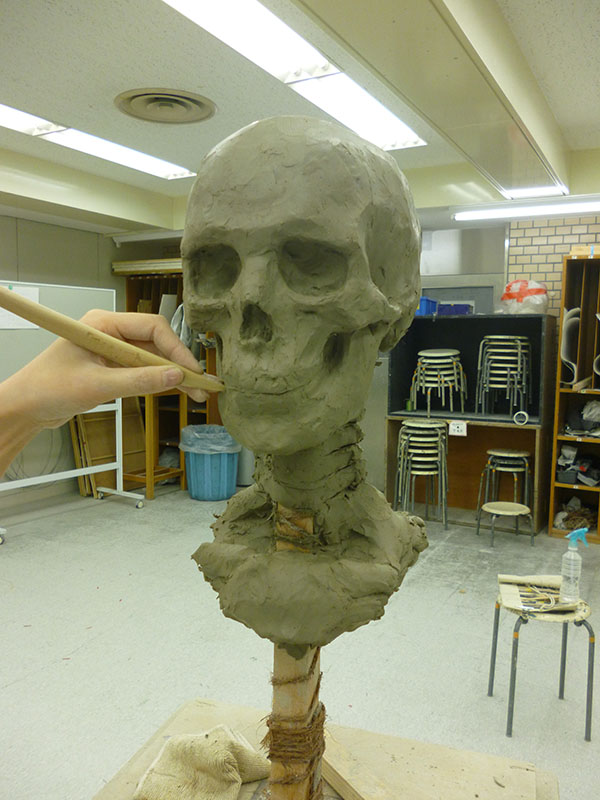 首像強化コース 彫刻科 ヨゾコブ