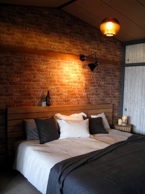 ブルックリンスタイル 大人のbedroom 完成 壁紙屋本舗リフォーム選手権 くつろぎの空間 Diy奮闘記