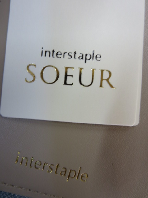 インターステープル スール / interstaple SOEUR 三つ折りミニ財布_e0076692_1741199.jpg