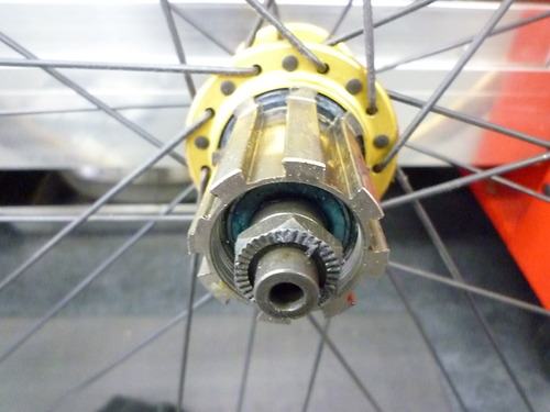 カンパホイール フリーボディー交換 : diossの自転車日記 カンパホイール フリーボディー交換 : diossの自転車日記
