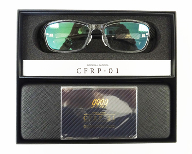 999’9フォーナインズ国内600本限定スペシャルエディションカーボンファイバーメガネフレームCFRP-01入荷!_c0003493_1318282.jpg