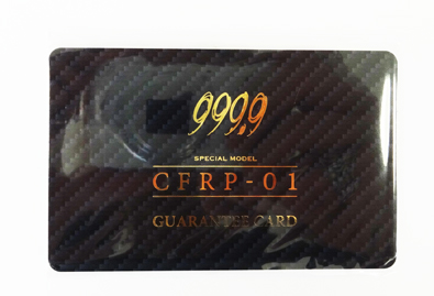 999’9フォーナインズ国内600本限定スペシャルエディションカーボンファイバーメガネフレームCFRP-01入荷!_c0003493_13184326.jpg
