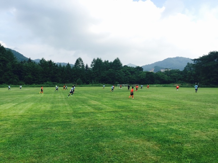 2015 Jrユース1年生 夏合宿in五光牧場  初日〜2日目_a0109314_19541209.jpg