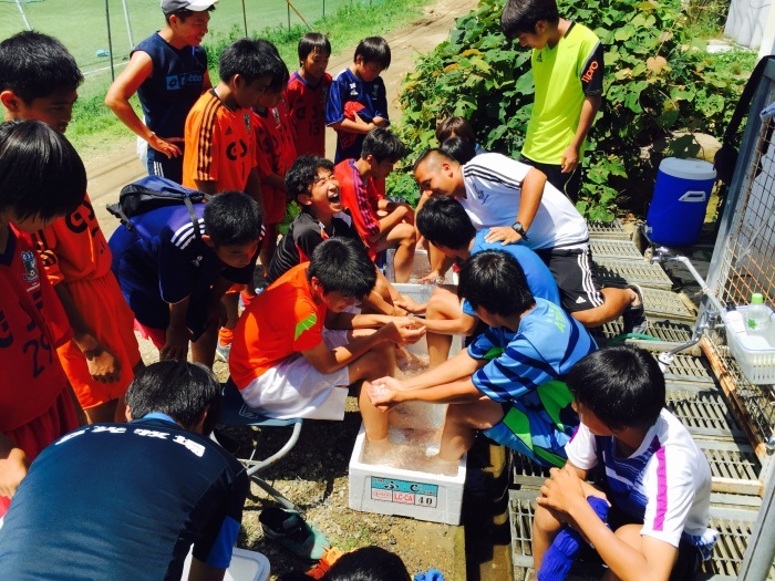 2015 Jrユース1年生 夏合宿in五光牧場  初日〜2日目_a0109314_20001641.jpg
