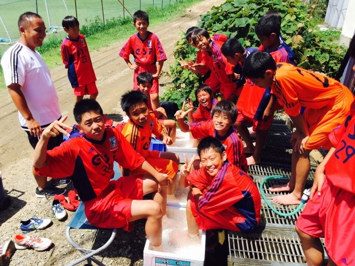 2015 Jrユース1年生 夏合宿in五光牧場  初日〜2日目_a0109314_20020633.jpg