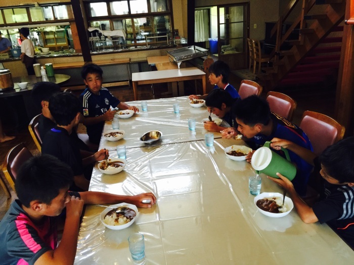 2015 Jrユース1年生 夏合宿in五光牧場  初日〜2日目_a0109314_20024098.jpg