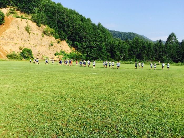 2015 Jrユース1年生 夏合宿in五光牧場  初日〜2日目_a0109314_20083164.jpg