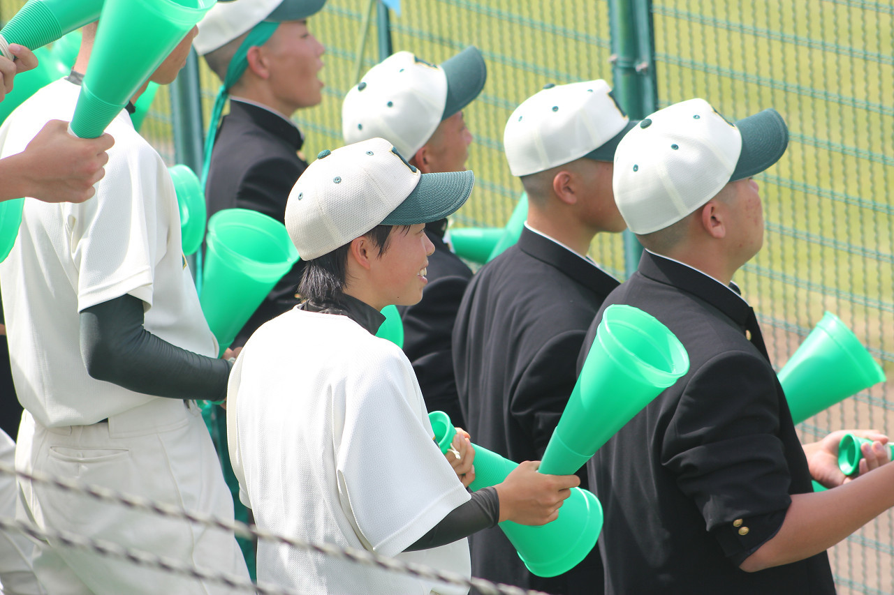 小売業者 山口県・柳井学園高校野球部公式戦用ユニフォーム