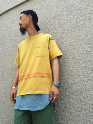 Put on the ”2ver Border Tee”②_d0227059_21372056.jpg