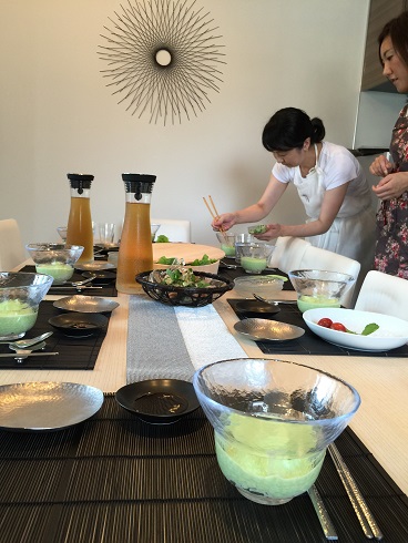 我が家の韓国料理教室「真夏のクラスはスペアリブ」_b0060363_2272874.jpg