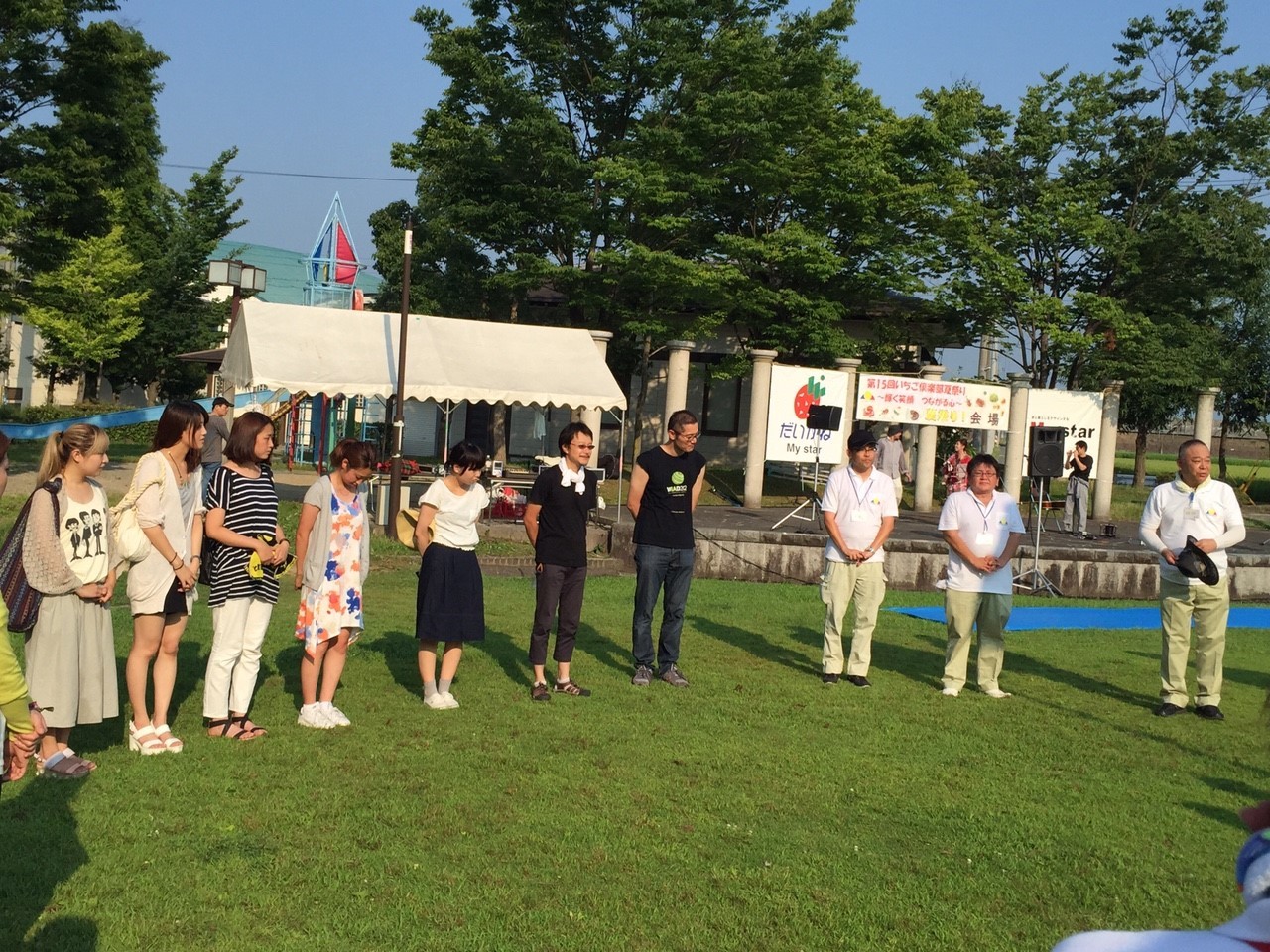 だいかね夏祭りに行ってきました 滋賀県立大学藤木研究室 だいかね夏祭りに行ってきました 滋賀県立大学藤木研究室