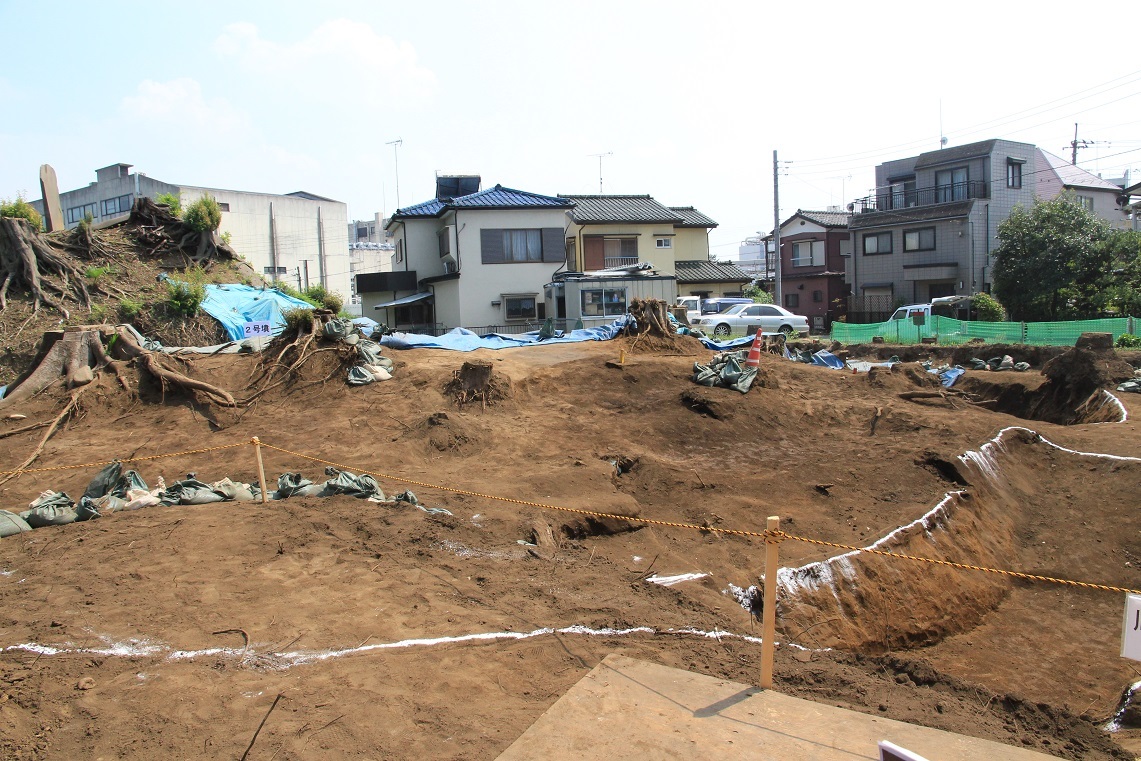 ふじみ野市 はけ遺跡発掘現場見学会_a0107574_16310606.jpg