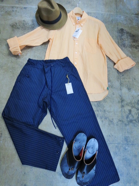 真夏のSOUND MAN 。。。真夏のEASY SLACKS TYPE PANTS (Highbank)!★!_d0152280_223224.jpg
