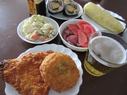 熱中症にならずに、芝刈り終了!(宮ヶ瀬)_c0212604_19123614.jpg
