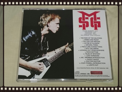THE MICHAEL SCHENKER GROUP / DERBY 1980_b0042308_14425534.jpg