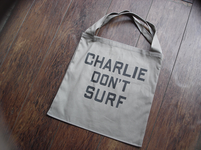 NEW : OR GLORY [CHARLIE DON’T SURF] Tote !!_a0132147_19354611.jpg