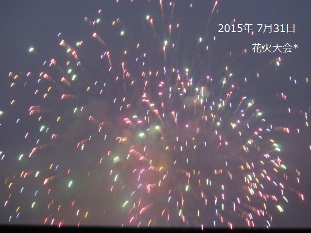 ++花火大会* 2015年*++_e0354456_8495511.jpg