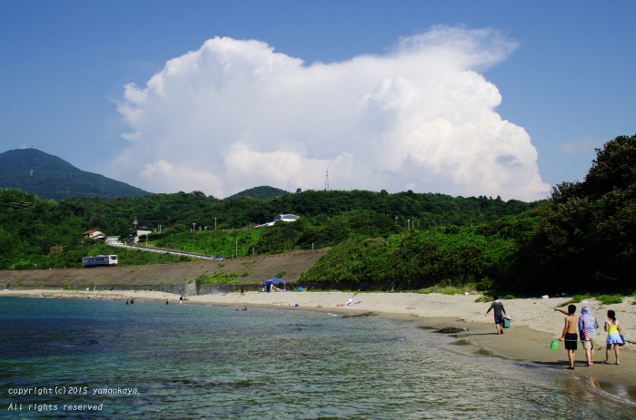 夏の海の帰り道_d0309612_037139.jpg