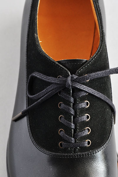 Calf Black × Suede Black Balmoral Shoes_d0120442_15433931.jpg