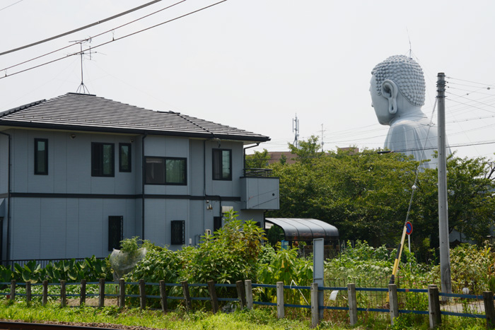愛知の珍スポット!住宅街に出現する奈良の大仏より2m高い!布袋大仏_e0171573_21393910.jpg
