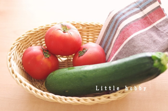ズッキーニなどで夏野菜のマリネ - Little hobby
