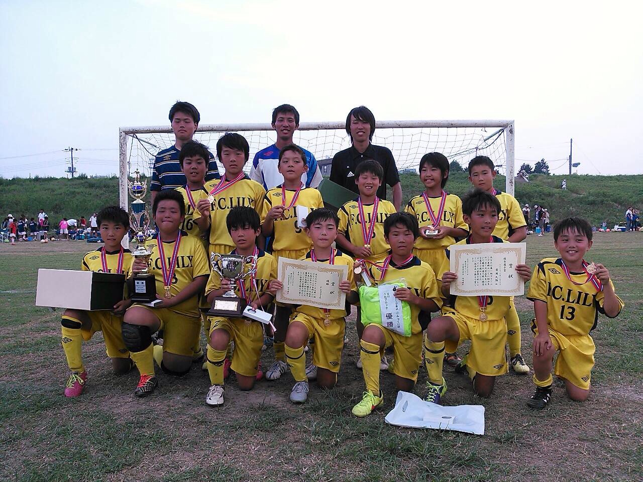 祝 U 11初優勝 リリースポーツクラブのサッカーブログ 祝 U 11初優勝 リリースポーツクラブのサッカーブログ