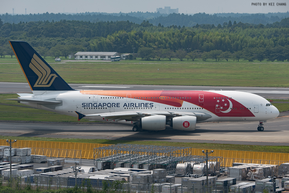 シンガポール航空(SIA/SQ) A380-841 9V-SKI 成田空港(RJAA/NRT)にて_c0285655_00252708.jpg