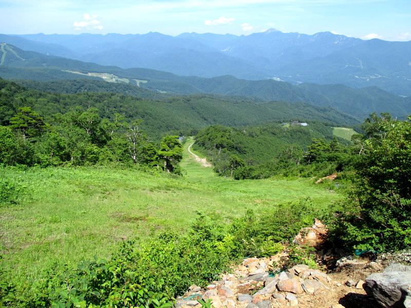 片品村　上州武尊山　オグナほたか口から登る夏の剣ヶ峰　　　　　Kengamine in Katashina, Gunma_f0308721_1901327.jpg