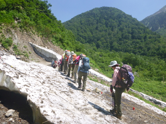 北アルプス登山　第一日目　　鏡平山荘 編_d0170615_9131346.jpg