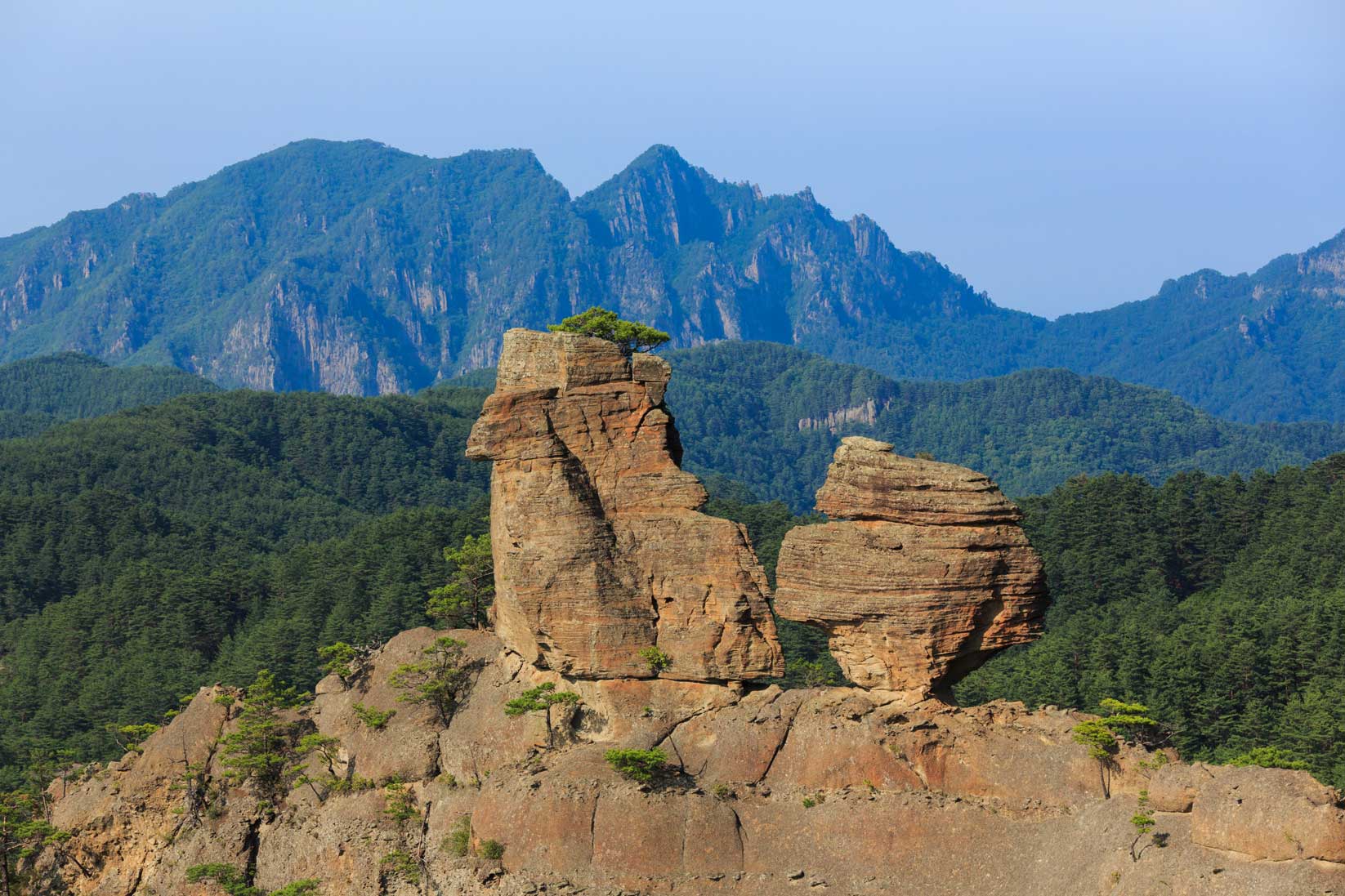 七宝山（チルボサン）は金剛山とは似て非なる朝鮮の名峰_b0235153_1133483.jpg