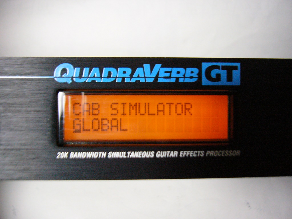 Alesis QuadraVerb GT システムアップデート : synthgeek