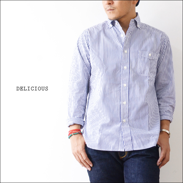  【再入荷】DELICIOUS [デリシャス] Pujol ボタンダウンシャツが再入荷致しました♪_f0051306_18383251.jpg