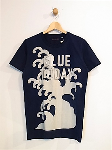 BLUE BLUE / BLUE TODAY WAVE INDIGO SS TEE_f0139457_1613358.jpg