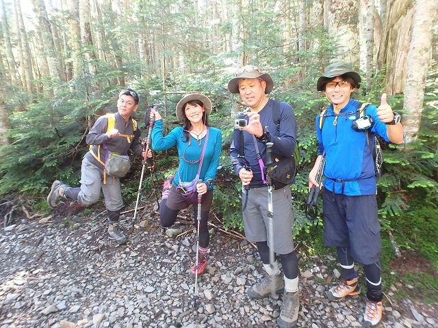 北沢峠宴山行き(清流荘〜甲斐駒ケ岳)_b0326303_09284111.jpg