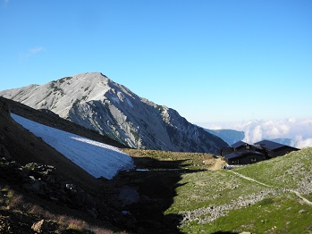 不帰の嶮、唐松岳 1日目_d0032405_23363011.jpg