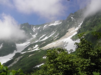 不帰の嶮、唐松岳 1日目_d0032405_2352761.jpg