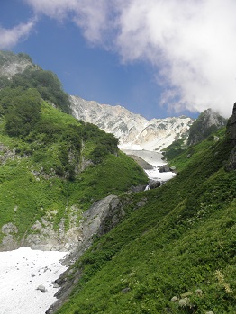 不帰の嶮、唐松岳 1日目_d0032405_2354112.jpg