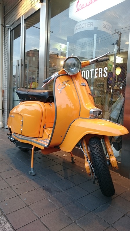 1967年　Lambretta SX150 オレンジ！_f0123137_13313655.jpg