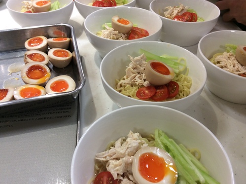 煮卵簡単ですよ　博多阪急料理教室で作りました_c0069247_810331.jpg
